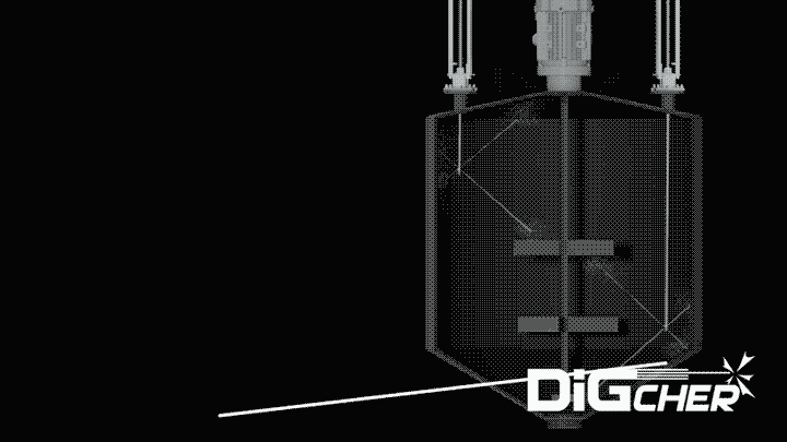 高壓水反應釜360度清洗裝置