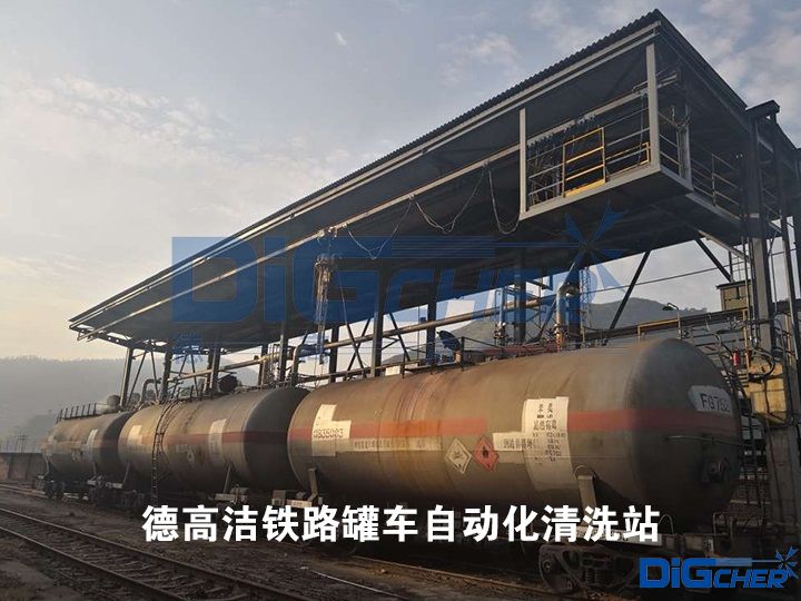 德高潔鐵路罐車自動化清洗站