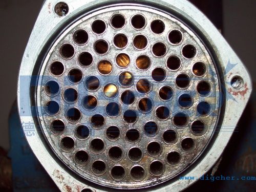 氨冷凝器清洗后