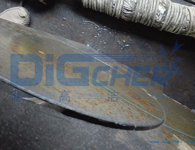 磨料水射流切割效果